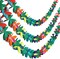 3 Pack Summer Tropical Paper Flower Garland Luau Party Decorations, 30FT Tissue Flower Banner for Hawaiian Summer Tiki Bar Tropical Party Decor